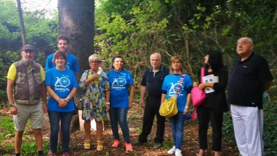 I ciclisti sulla Destra Po da Ro fino a Berra «Ma ora potenziamola»