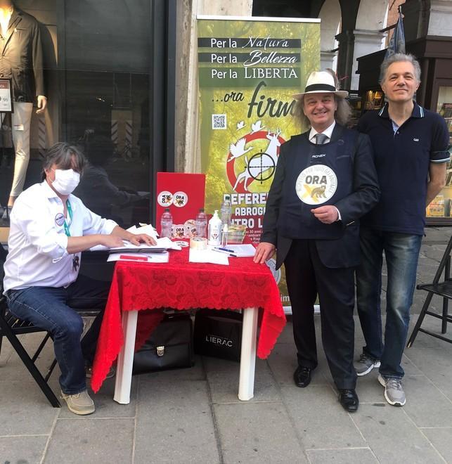 Referendum sulla caccia Sabato firme in piazza