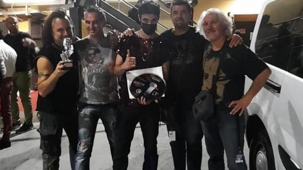 Giullari sul palco con Foschia