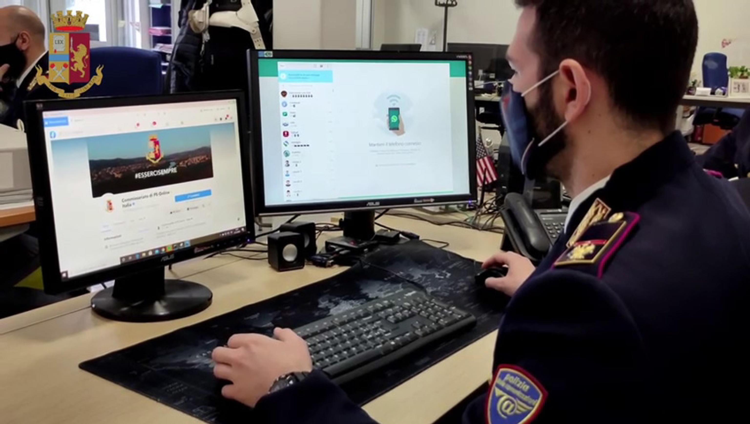 Sorpreso in casa a Ossi mentre scaricava materiale pedopornografico 