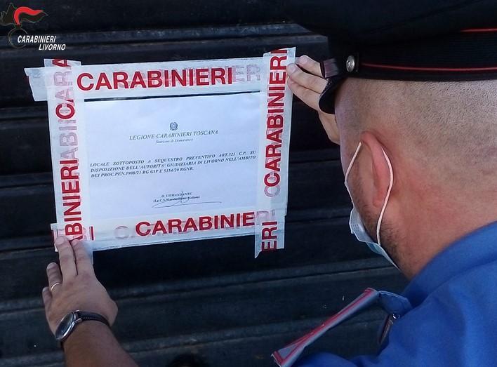 Casa e fondo commerciale a Castagneto intestati al figlio per raggirare la confisca: tre indagati 