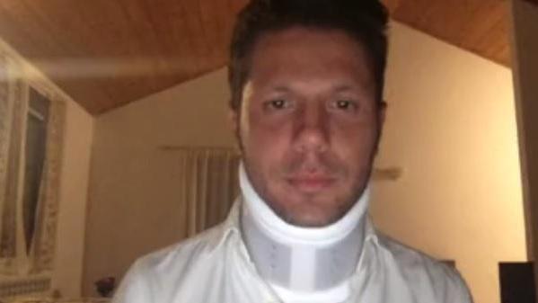 Ugo Rossi nella serata di martedì 21 settembre, nella sua abitazione, dopo essere stato fermato dai carabinieri