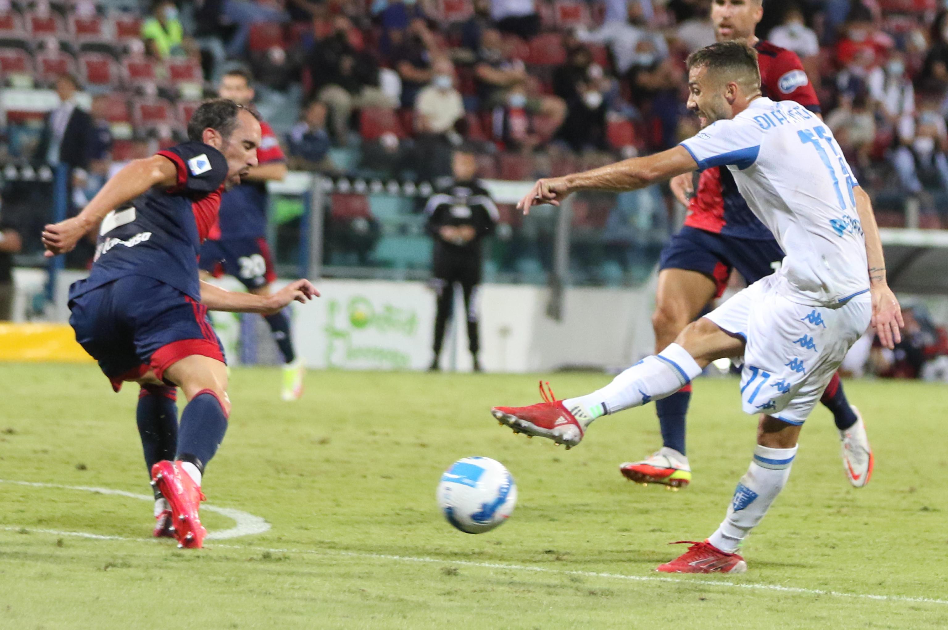Il Cagliari nel buio: l'Empoli vince 2-0