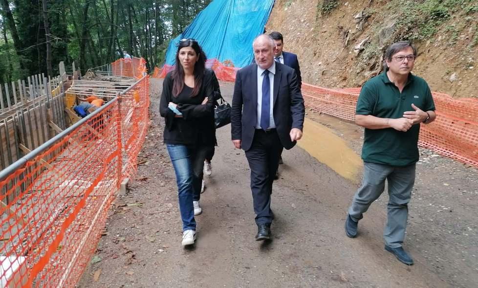 Via Guadagni resta un’emergenza Comune in attesa dei soldi da Firenze 