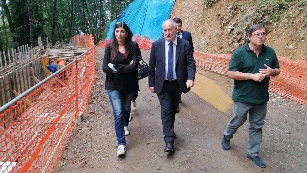 Via Guadagni resta un’emergenza Comune in attesa dei soldi da Firenze