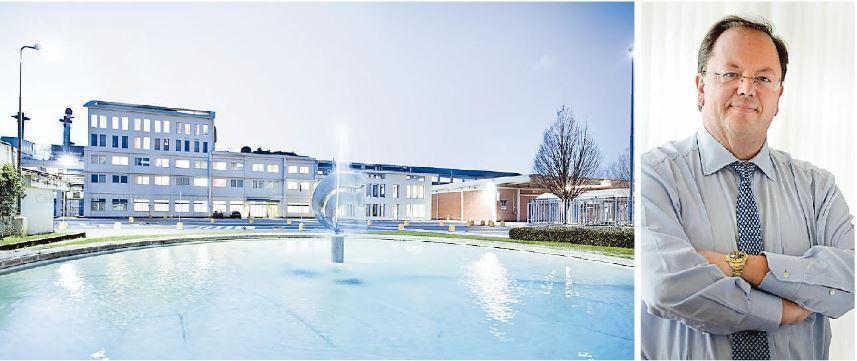 Il quartier generale di Sofidel a Porcari e Luigi Lazzreschi