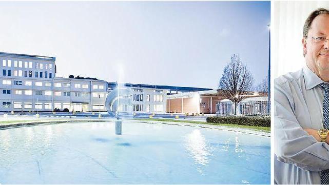 Il quartier generale di Sofidel a Porcari e Luigi Lazzreschi