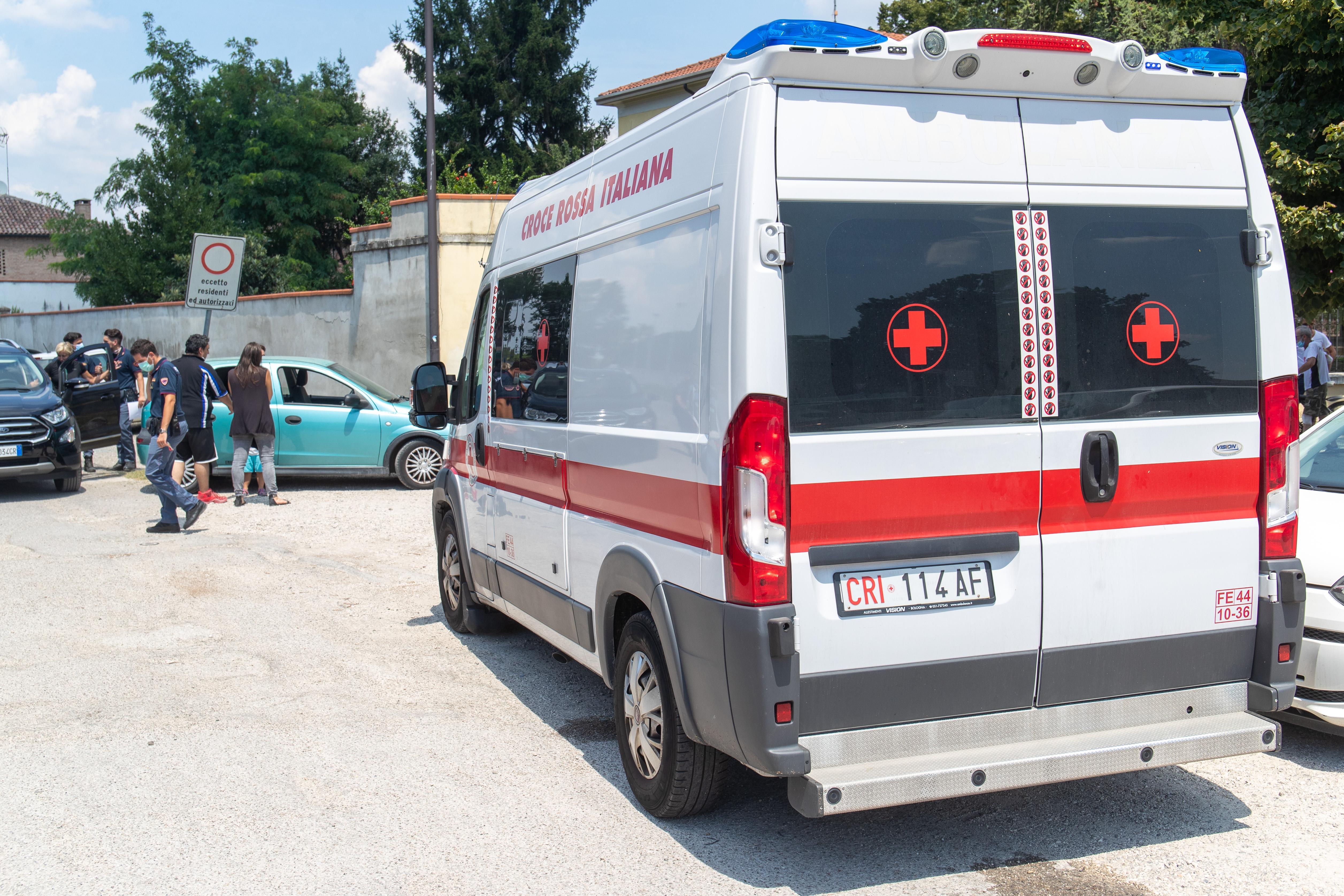 Un'ambulanza della Croce rossa (foto d'archivio)