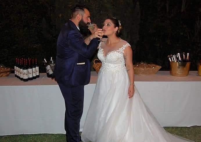 Lucas e Annalisa freschi sposi