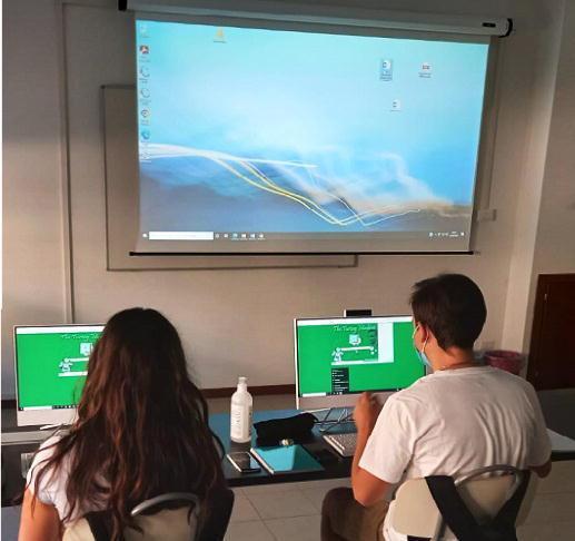 Matilde e Jacopo brillano nell sfida tra programmatori