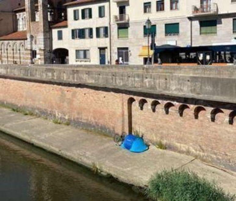 La postazione allo Scalo Roncioni