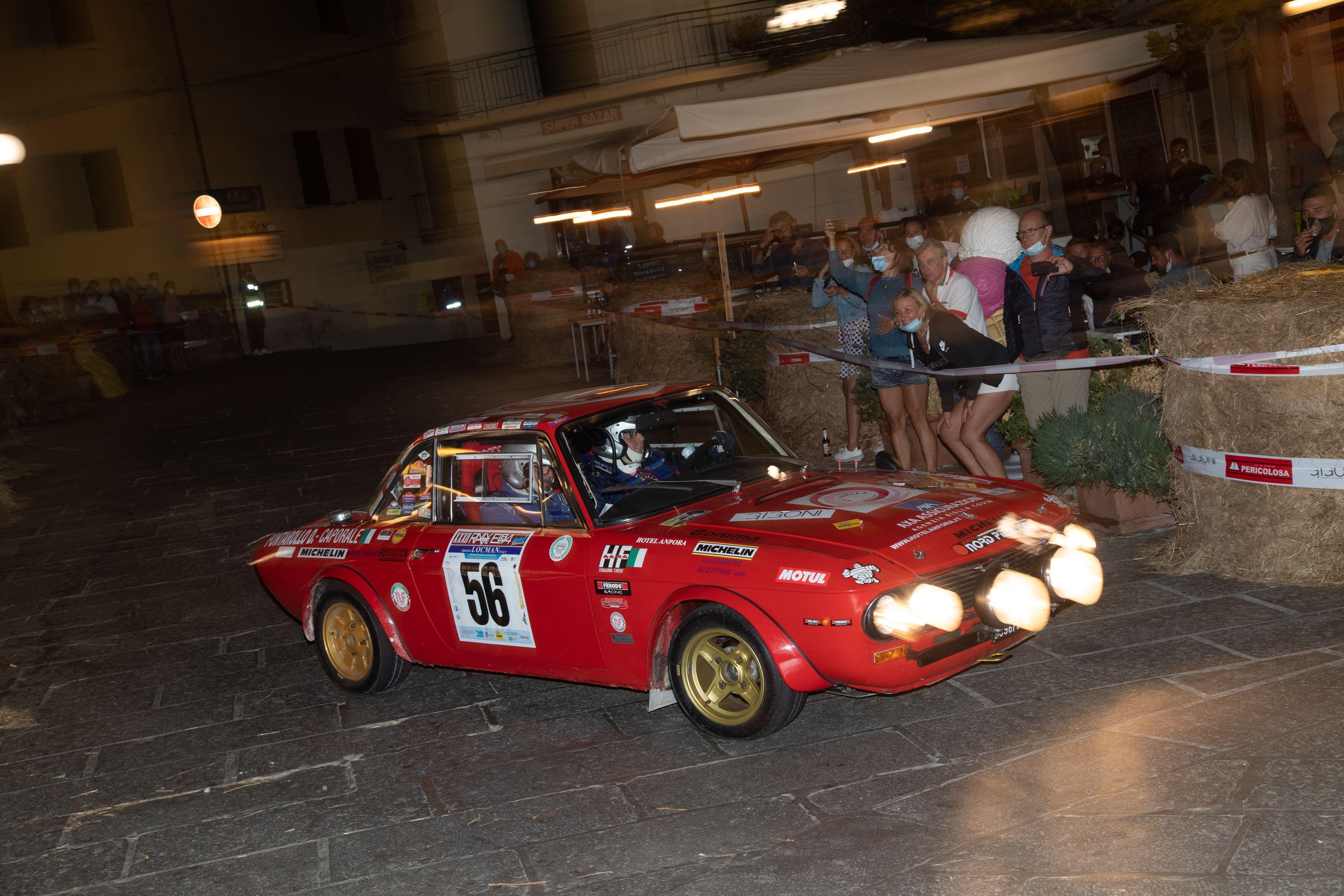 La 33ª edizione del Rally Elba Storico Trofeo Locman è cominciata ieri