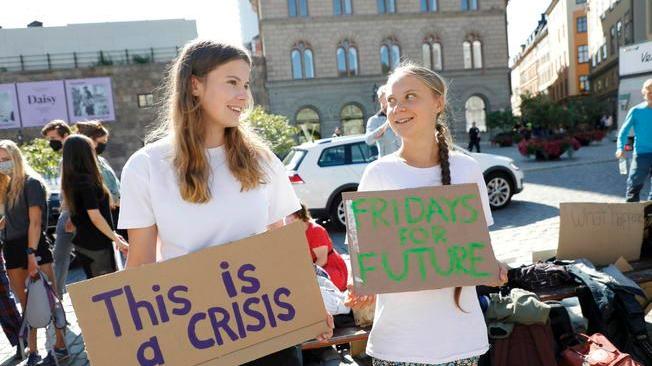 Clima: Greta sfila a Berlino a 2 giorni da voto