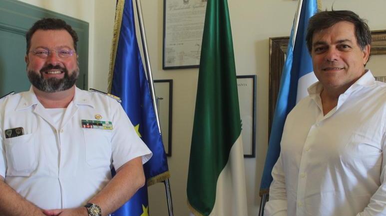 Capitaneria, il comandante Russo in Comune