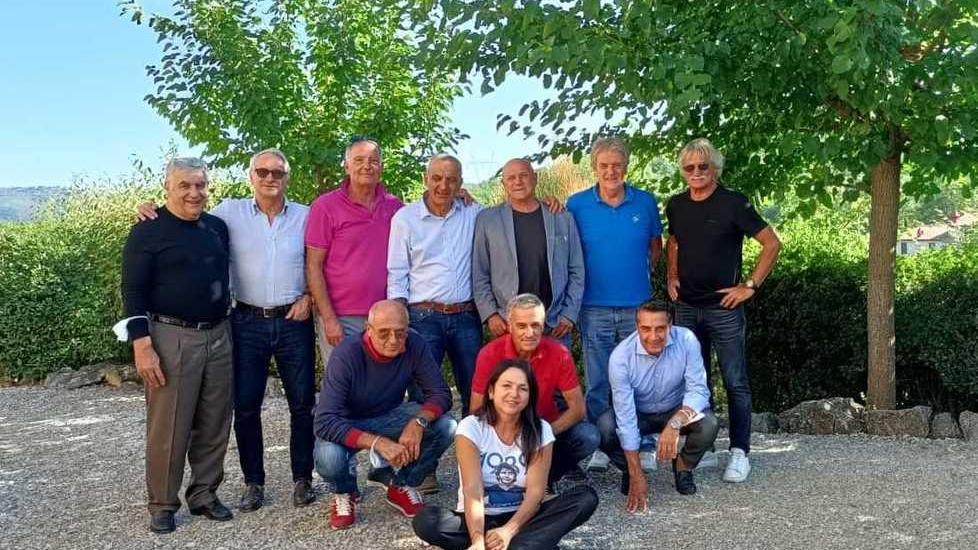 A Bucine i compagni di Pablito