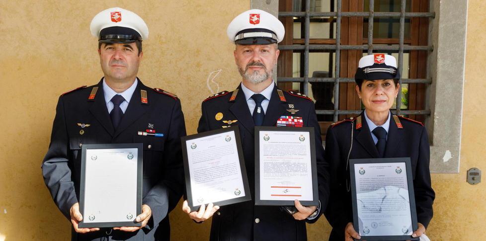 Individuarono gli inquinatori: premiati gli agenti 