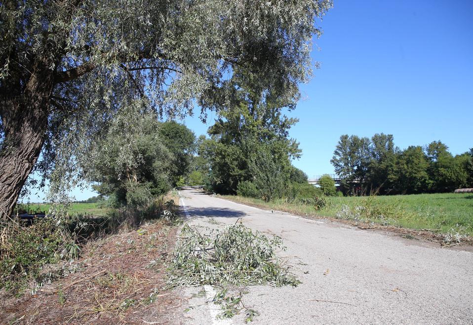 Il Comune ha chiuso la Poderale Pallotta Strada della Provincia 