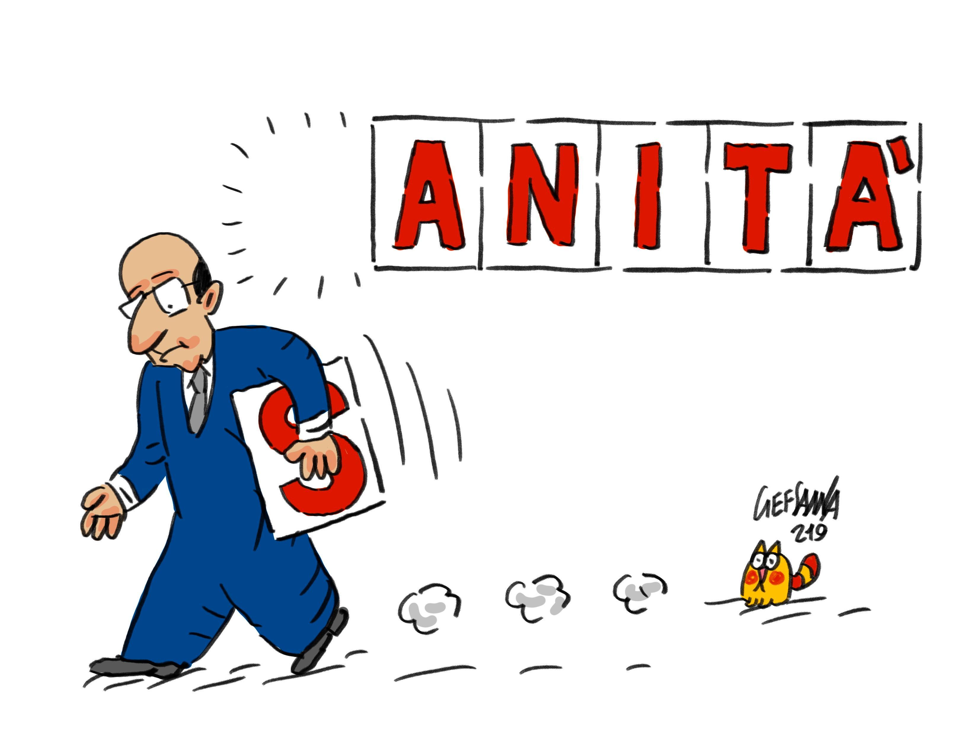 La vignetta di Gef - La marcia dei 2mila a Cagliari: non smontate la sanità