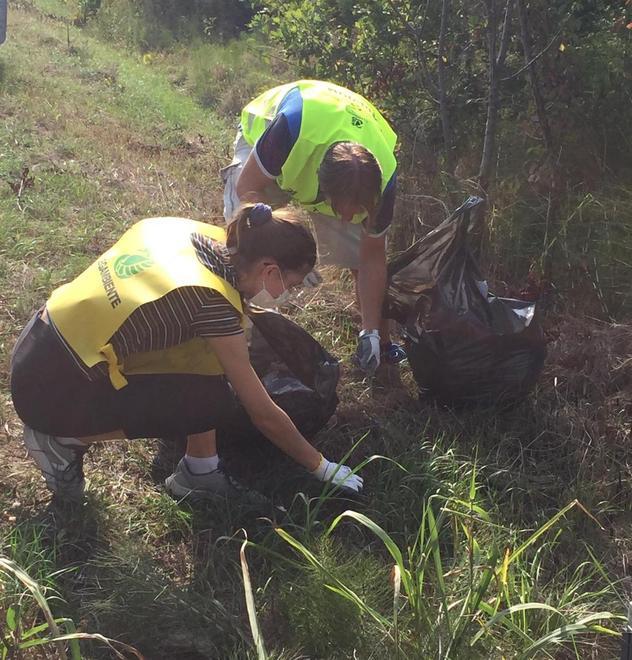 A caccia di rifiuti con Legambiente 