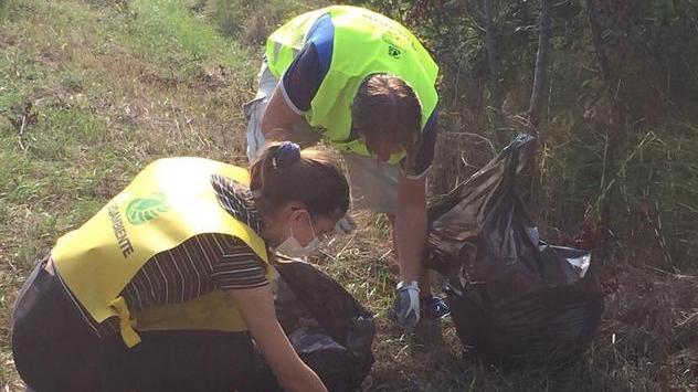 A caccia di rifiuti con Legambiente