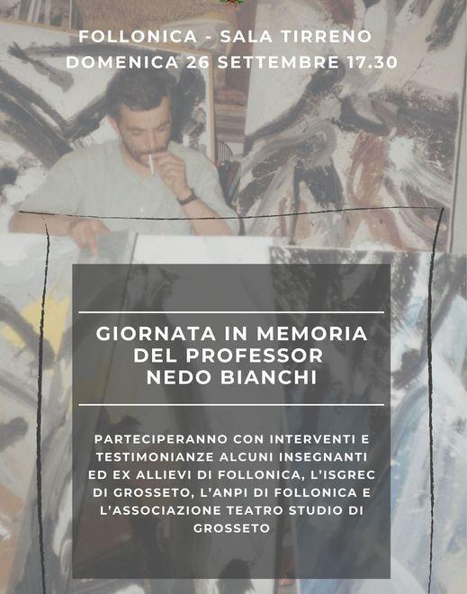 Omaggio a Nedo Bianchi il prof “combattente” innamorato dell’arte
