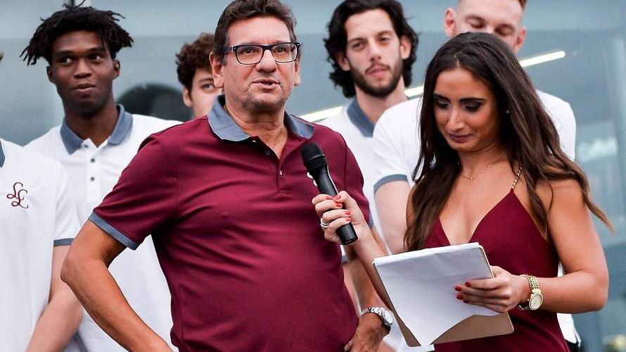 La Libertas si presenta: «Pronti alla sfida». E tra i tifosi è subito ovazione per Fantozzi