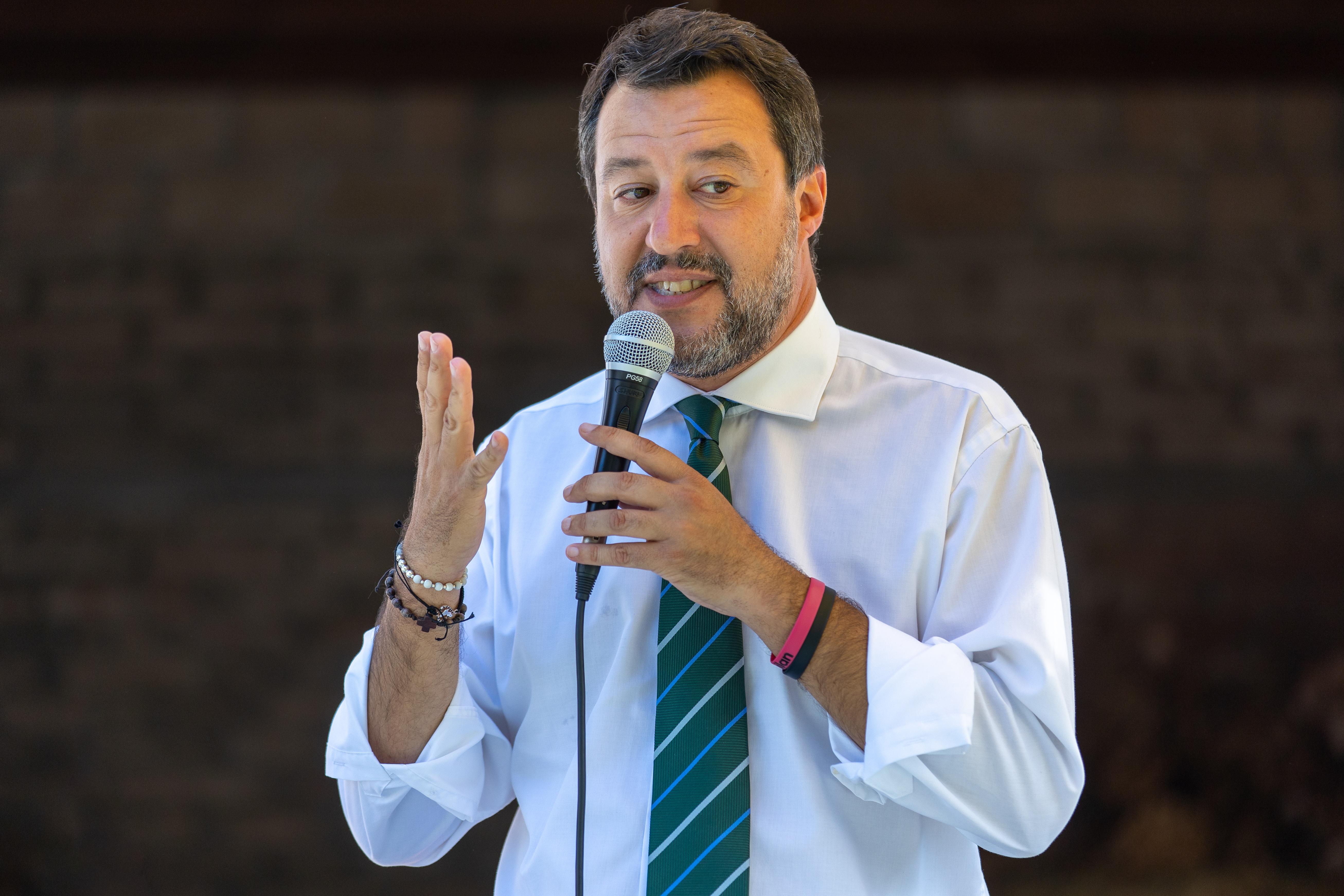 Matteo Salvini, leader della Lega