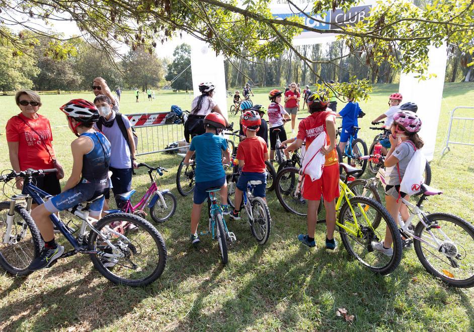 In bici con Ado al parco