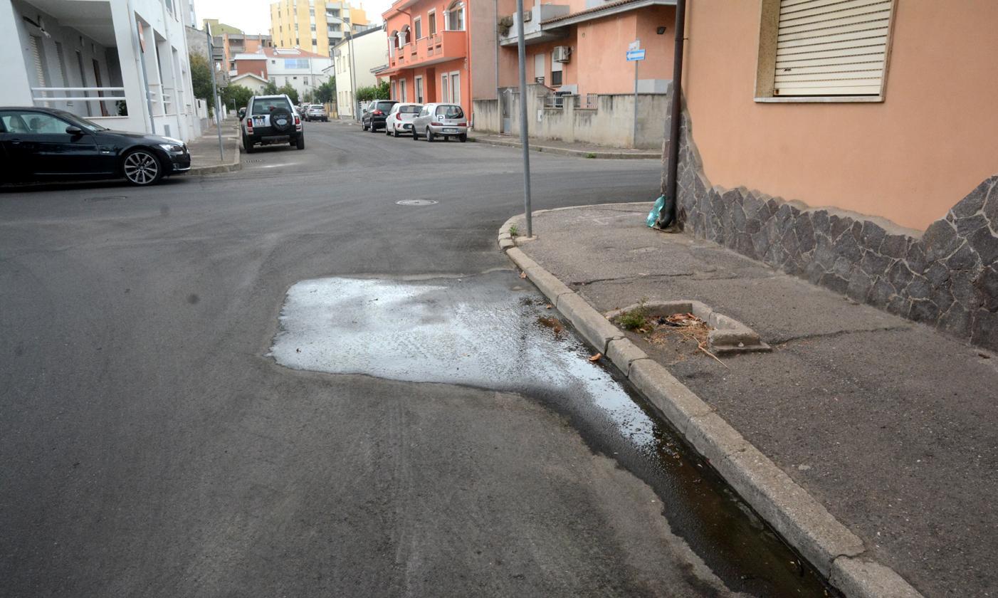 Una sorgente di acqua potabile