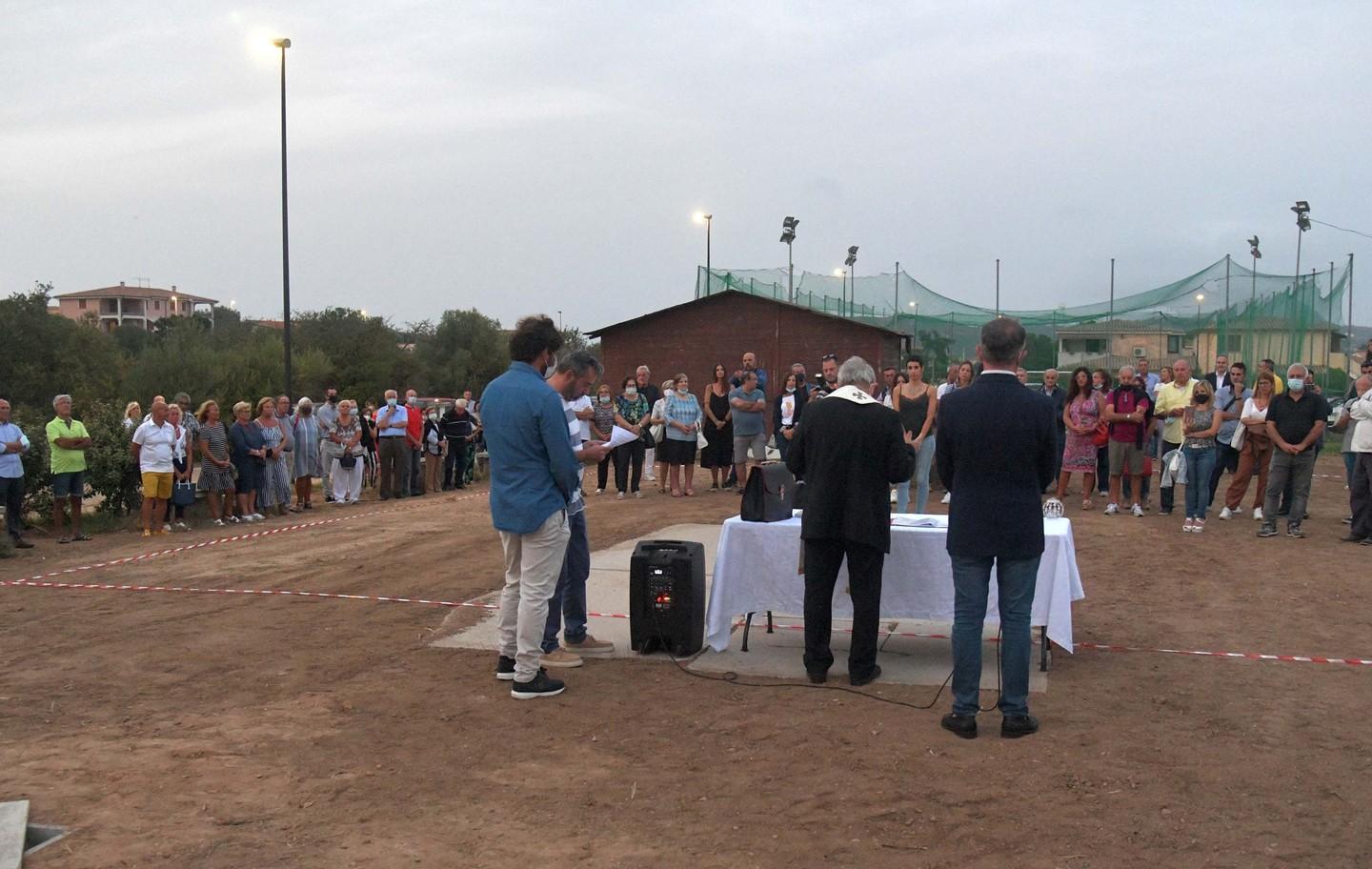 Olbia, a Murta Maria posata la prima pietra dell’oratorio 