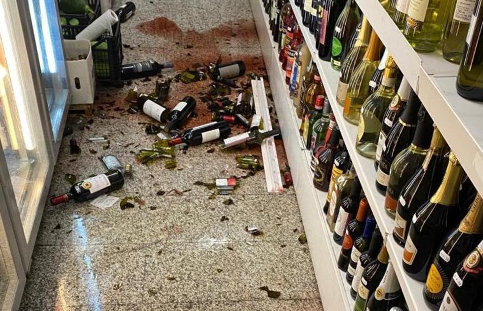 Pisa, devasta il minimarket per sfuggire agli agenti 