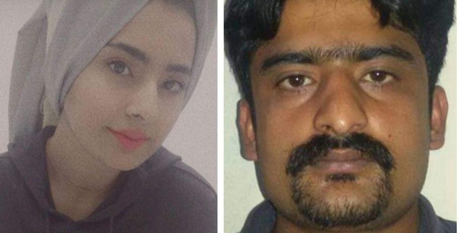 Saman Abbas e accanto lo zio Danish Hasnain