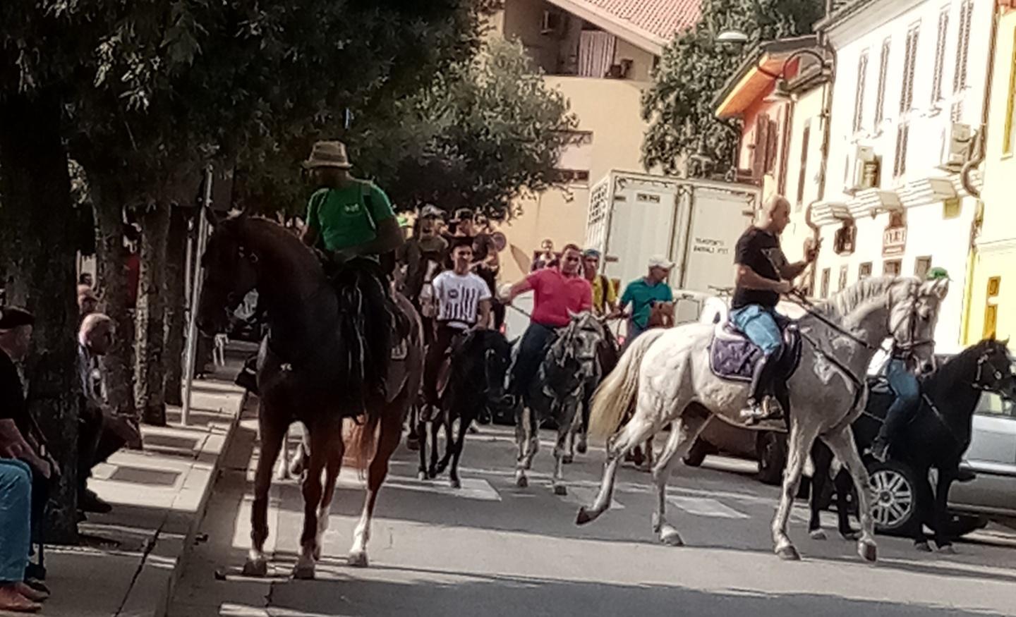 Successo della passeggiata a cavallo