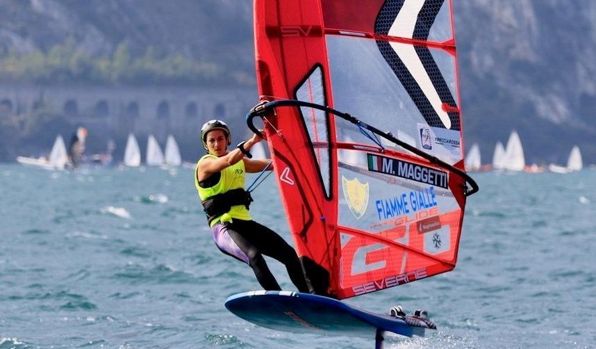 Marta Maggetti è regina anche con la tavola volante 