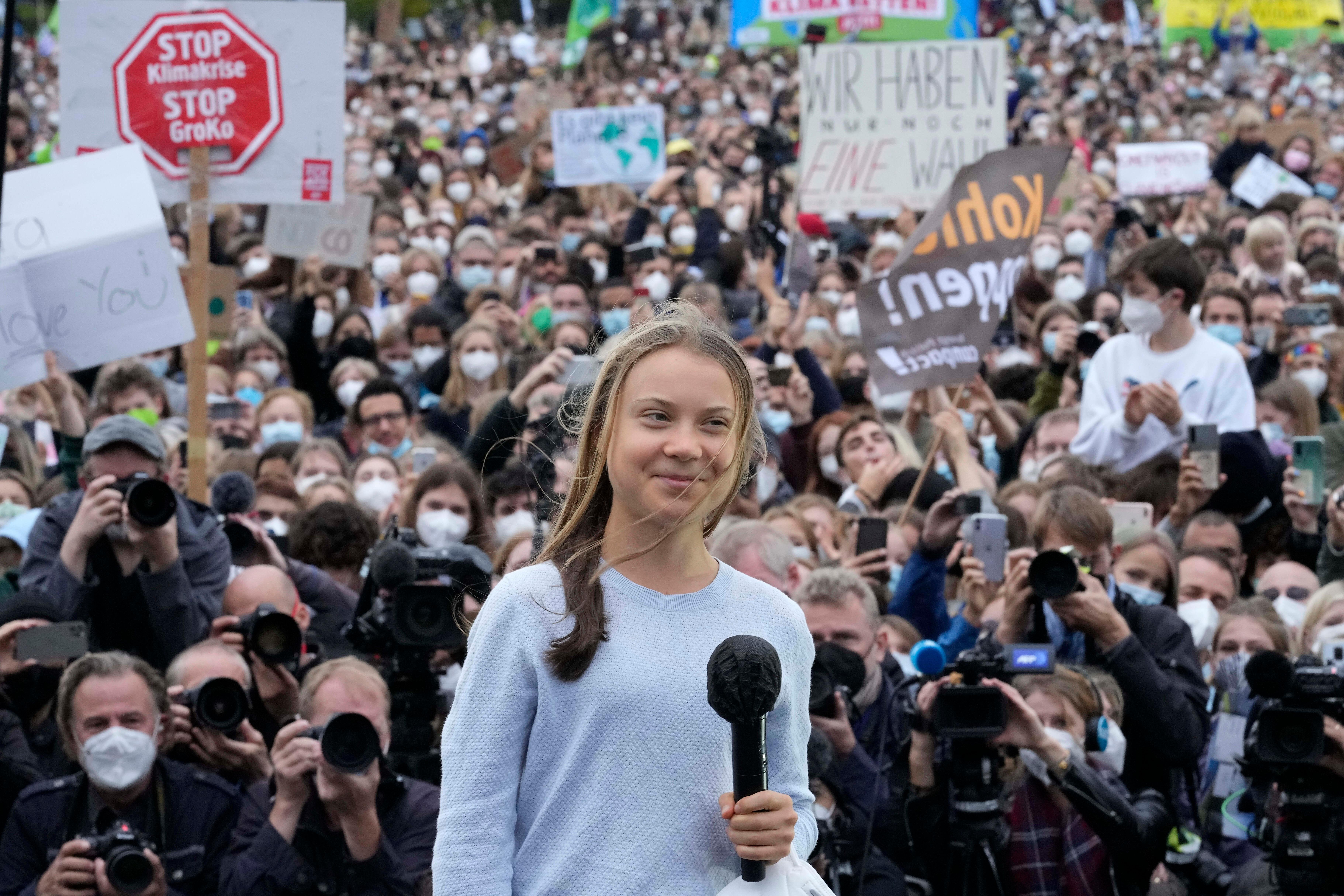 Greta Thunberg è diventata un simbolo per i giovani