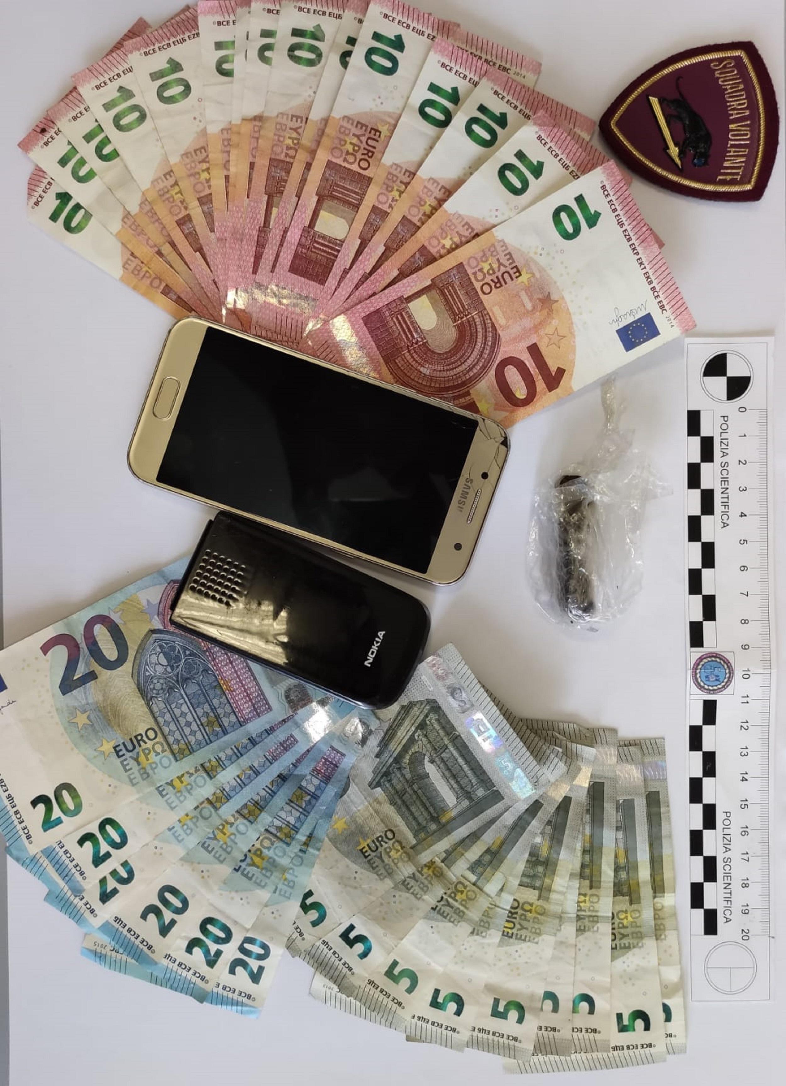 Il sequestro della polizia