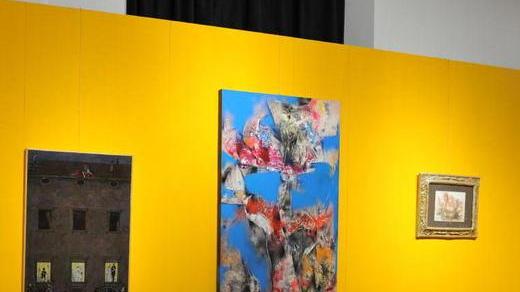Il maestro Menegon dona un’opera al museo della città termale
