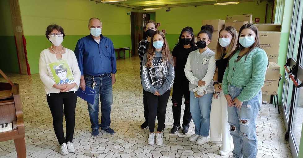 Il ricordo di Aldro a scuola