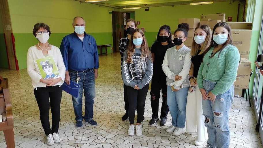 Il ricordo di Aldro a scuola