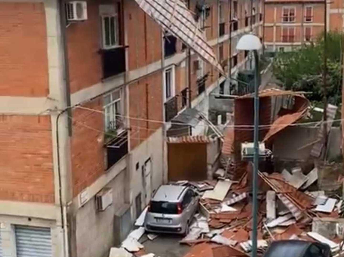 Case Area, il vento causa ancora pericoli e danni 