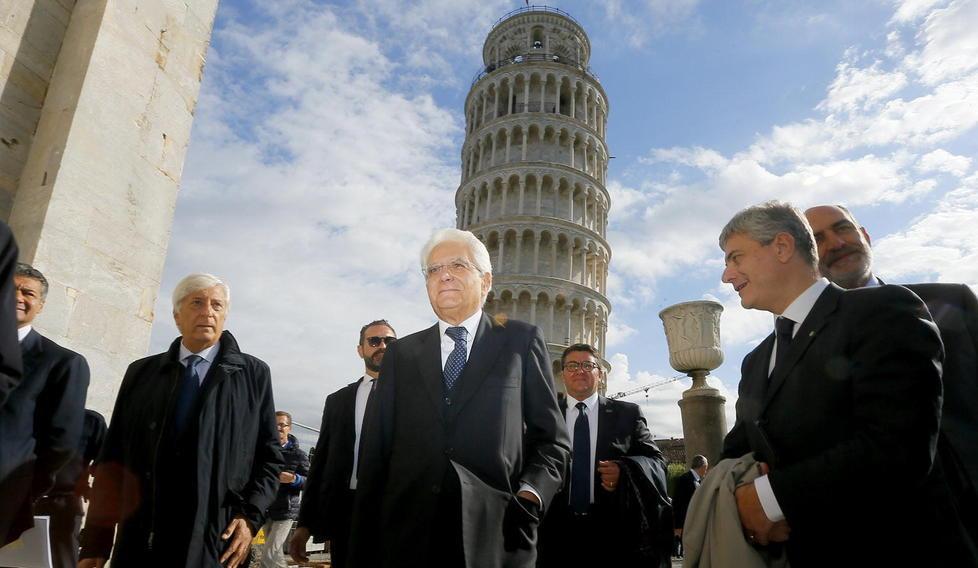 Tre tappe per Mattarella a Pisa 