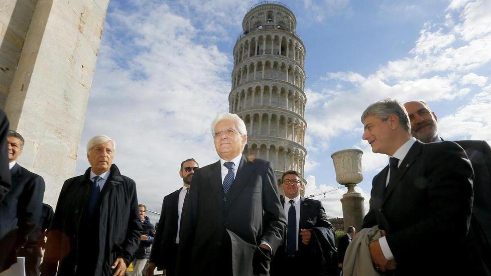 Tre tappe per Mattarella a Pisa