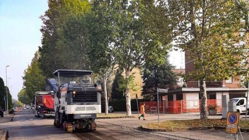 Viale Resistenza, ultima fase dei lavori da 800mila euro