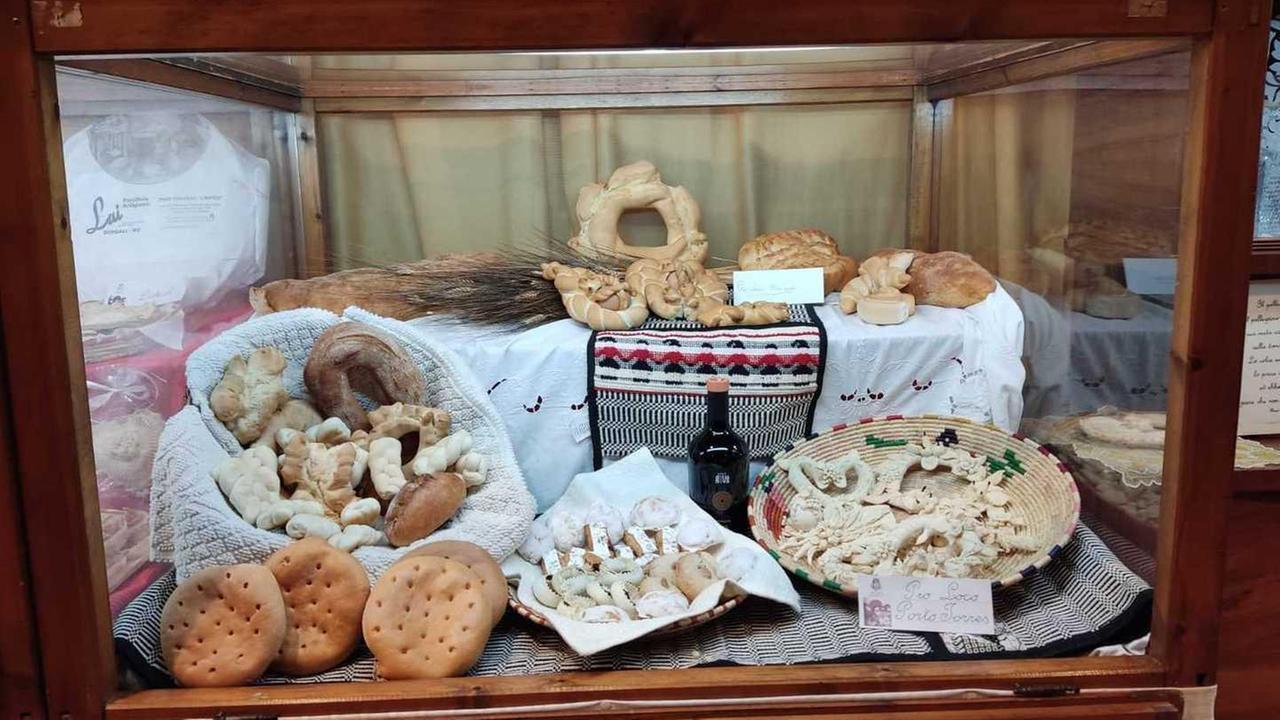 Il pane di Porto Torres in vetrina