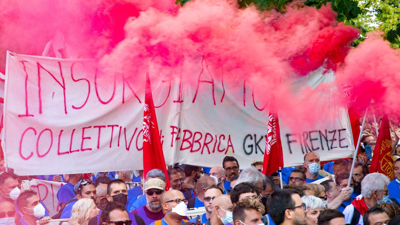 Un momento dell'ultima manifestazione organizzata a Firenze
