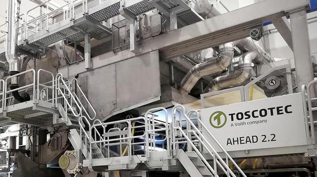 Ad Avellino si produce tissue con la Toscotec