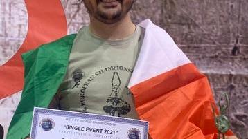 L’argentano Cesari è secondo al mondiale di powerlifting