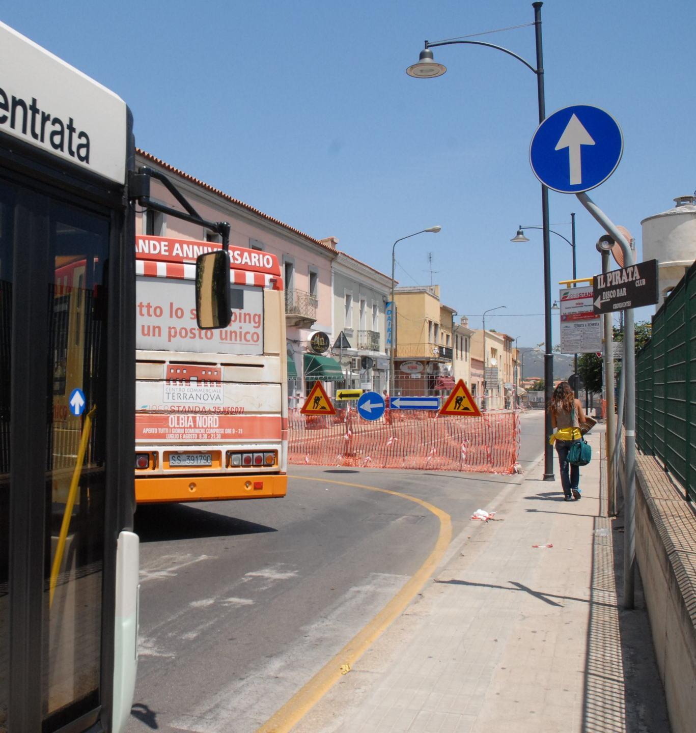 Lavori in corso, traffico rallentato
