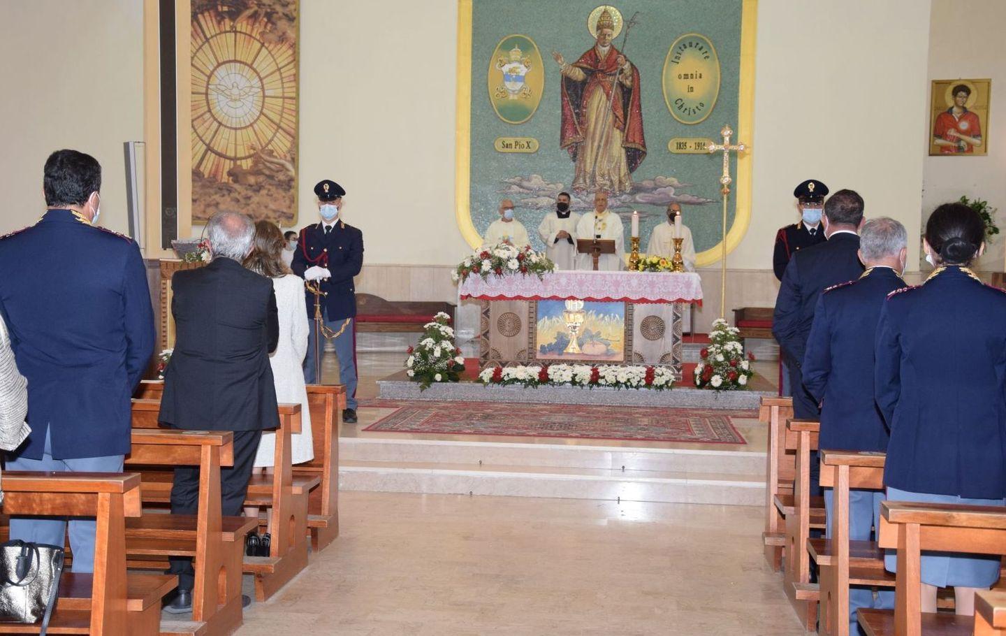 La polizia ha festeggiato San Michele Arcangelo 