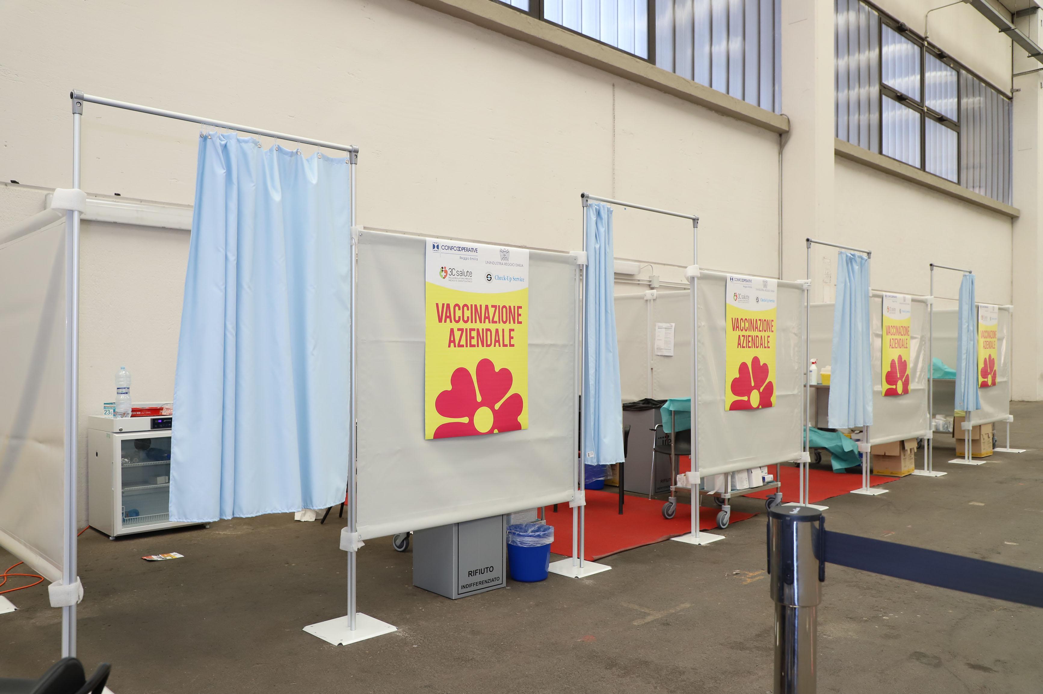Reggio Emilia, l’hub vaccinale delle Fiere verrà chiuso il 19 ottobre 